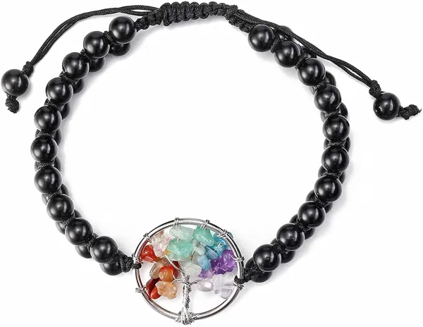 Black_Tourmaline_7_Chakra_Tree_Bracelet_Natural_Certified_Black_Tourmaline_7_Chakra_Bracelet