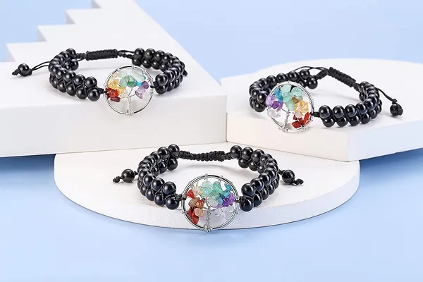 Black_Tourmaline_7_Chakra_Tree_Bracelet_Natural_Certified_Black_Tourmaline_7_Chakra_Bracelet