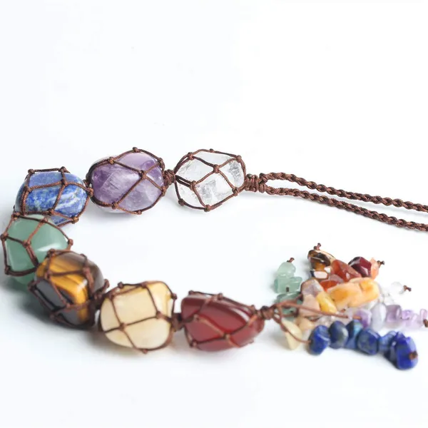 7_Chakra_Hanging_Ornament_Gemstones_Reiki_Healing_Crystals_Indoor_Good_Luck_Decor_Yoga_Meditation_Protection_Tumbled_Palm_Stones
