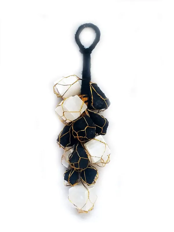 Natural_Black_Tourmaline_And_Selenite_Rough_Chunks_Vastu_Correction_Yin_Yang_Door_Hanging_For_Protection_From_Negative_Energy_Evil_Eyes