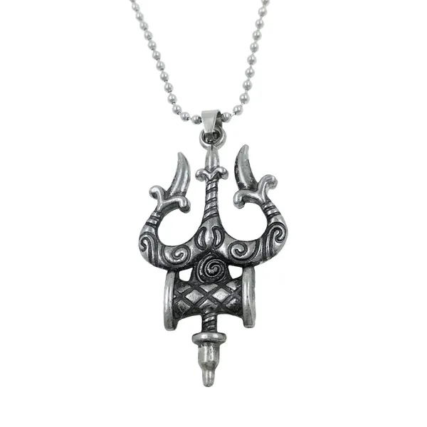 Oxidised_Silver_Damaru_Trishul_Locket_For_Men_And_Women