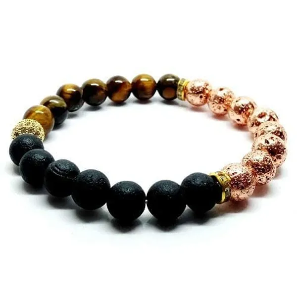 Exclusive_Wealth_Prosperity_And_Success_Gemstone_Bracelet_With_Tiger_Eye_Bronze_Lava_And_Lava_Stone