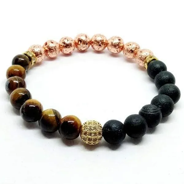 Exclusive_Wealth_Prosperity_And_Success_Gemstone_Bracelet_With_Tiger_Eye_Bronze_Lava_And_Lava_Stone