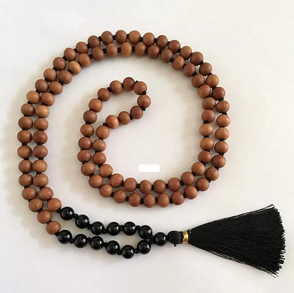 Sandalwood_108_1_109_Bead_Tourmaline_Necklace_For_Unisex_Black