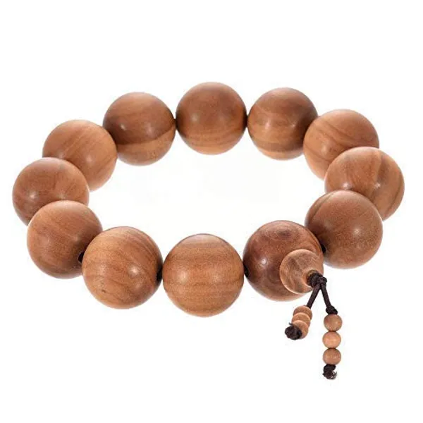 Product_Summary_Vaastu_Pradiep_White_Sandalwood_Bracelet_Chandan_Bracelet_Certified_White_Sandalwood_Bracelet_16Mm_Beads_Size_Unisex_Chandan_White_Sandalwood_Bracelet