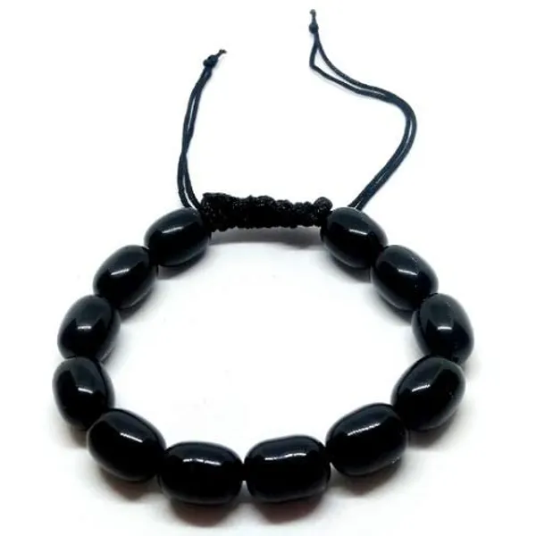 Product_Summary_Vaastu_Pradiep_Natural_Black_Obsidian_Bracelet_Aaa_Unisex_Black_Obsidian_Bracelet_Adjustable_Bracelet_For_Any_Wrist_Size