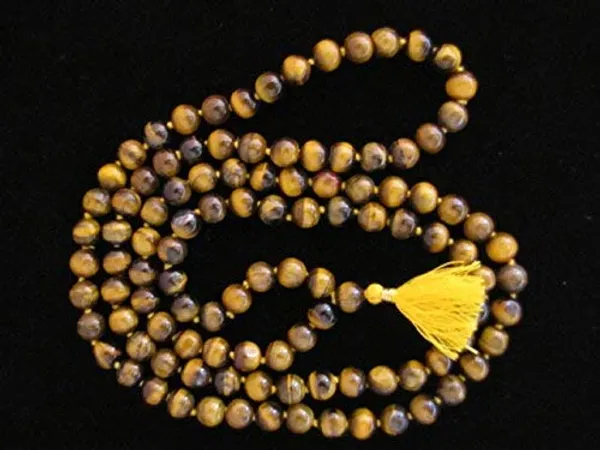 Vaastu_Pradiep_Certified_Aaa_Quality_Energized_Yellow_8_Mm_109_Beads_Tiger_Eye_Mala_For_Healing_And_Prosperity