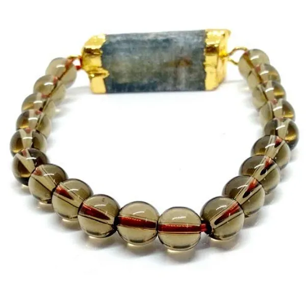 Energized_Certified_Smoky_Kyanite_Bracelet_Aaa_Quality_8Mm_Beads_Size_Unisex_Bracelet