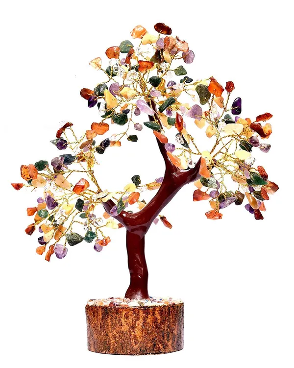 Multi_Seven_Chakra_Natural_Healing_Gemstone_Bonsai_Fortune_Money_Tree_For_Good_Luck_Prosperity_Home_Office_Decor_Spiritual_Gift_Golden_Wire_And_300_Beads_Size_10_12_Inches