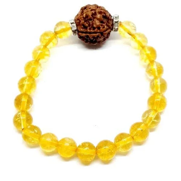 Certified_Citrine_Stone_Bracelet_With_5_Mukhi_Face_Nepal_Rudraksha_Natural_Citrine_Bracelet_Unisex_Aaa_Quality