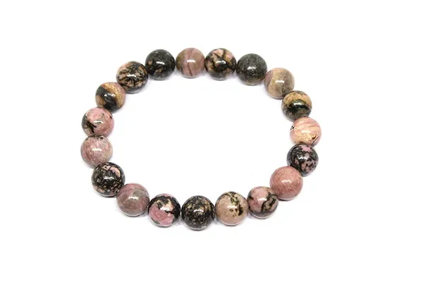 Natural_Rhodonite_Bracelet_Certified_Natural_Rhodonite_Bracelet_Aaa_Quality_Rhodonite_Bracelet_8Mm_Beads_Size_Unisex_Bracelet