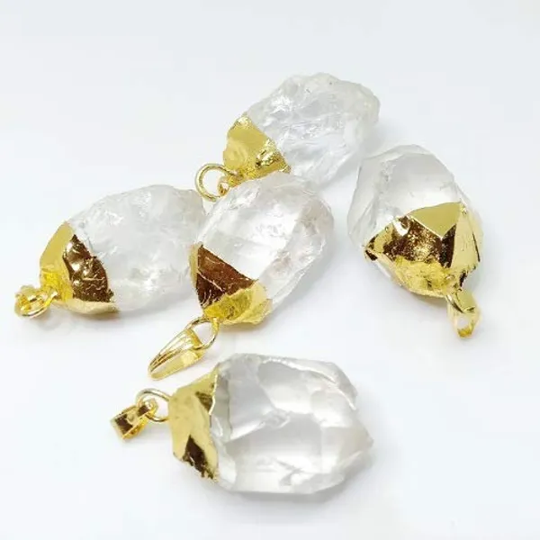 Natural_Herkimer_Diamond_Crystal_Pendant_Certified_43Ct_Herkimer_Diamond_Crystal_Pendant_With_Golden_Chain_Export_Quality_Certified_Herkimer_Diamond