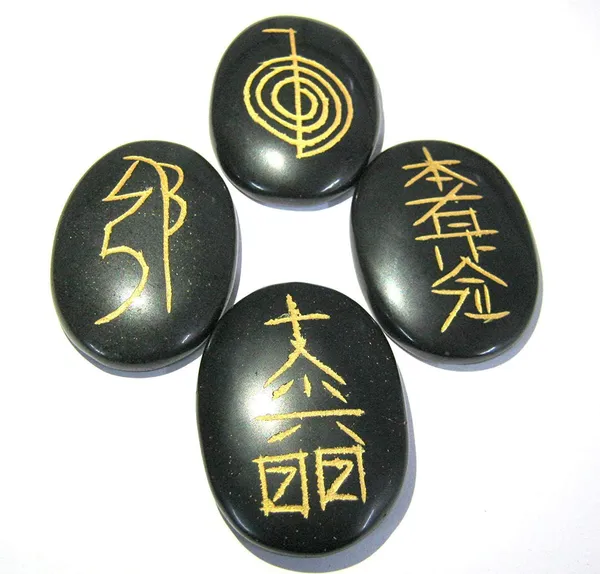 Black_Tourmaline_Reiki_Symbol_Set_Reiki_Symbol_Crystal_Set_Reiki_Symbol_Stone_Reiki_Symbol_Set_4_Pc_For_Reiki_Healing_And_Crystal_Healing_Stones_Color_Black
