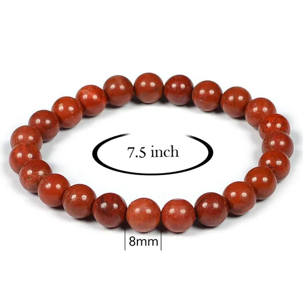Crystal_Crystal_Bracelet_For_Unisex_Adult_Red
