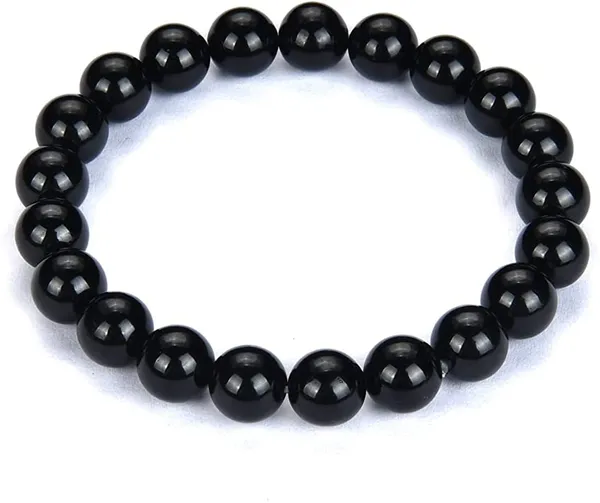 Men_S_And_Women_S_Tourmaline_8Mm_Beads_Size_Bracelet_Black