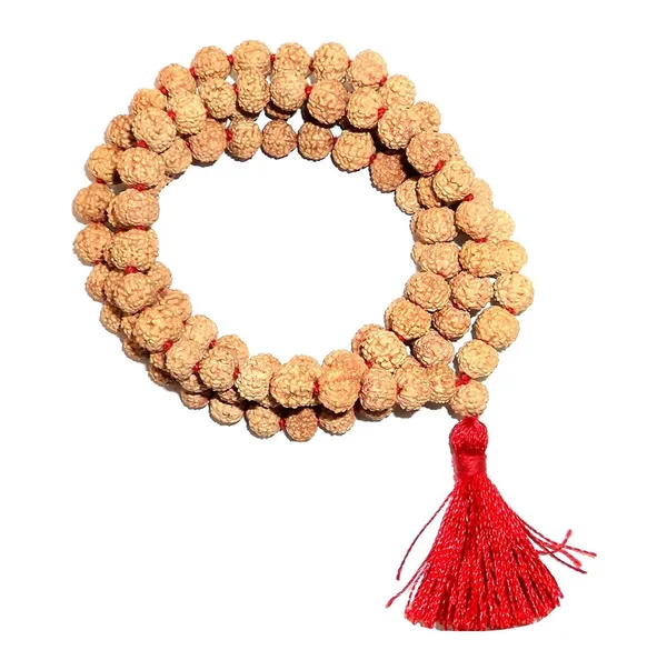 Wood_108_Beads_9_Faced_Durga_Rudraksha_Mala_Brown