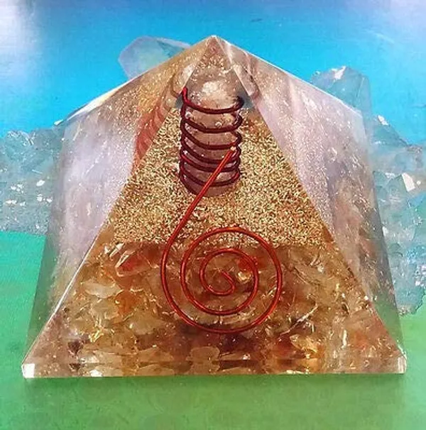 Citrine_Pyramid_2Inch_Size_Citrine_Orgone_Pyramid_Citrine_Orgonite_Pyramid
