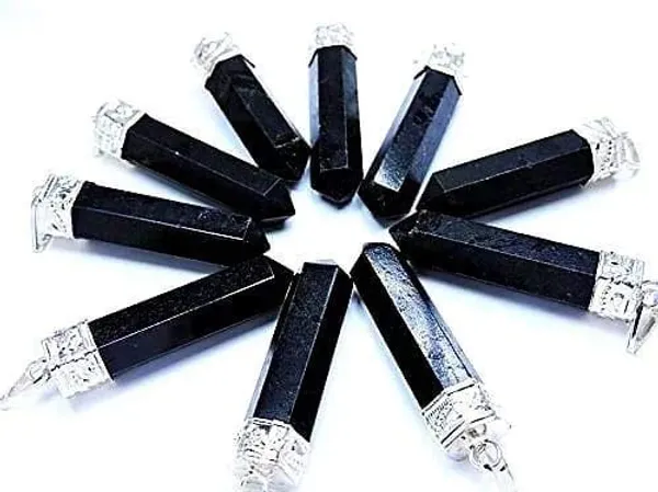 Black_Tourmaline_Natural_Stone_Pencil_Pendant_10_Pieces