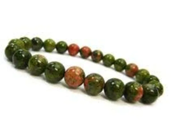 Green_Stone_8_Mm_Beads_Bracelet_For_Men_And_Women_Free_Size