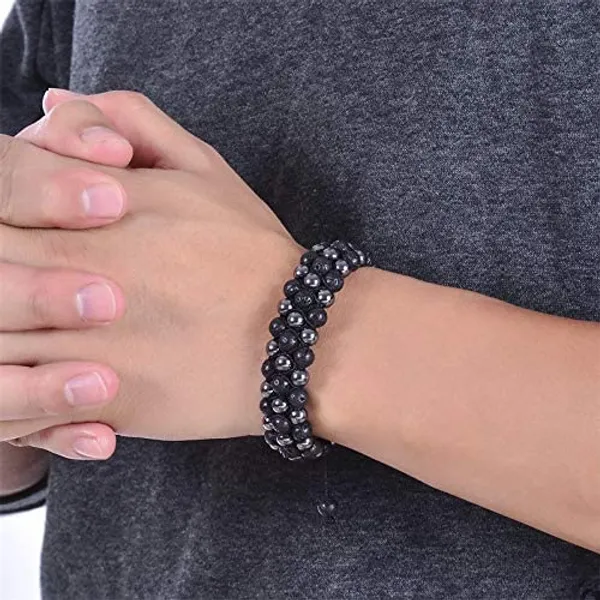 Natural_Certified_Lava_Hematite_Combination_Bracelet_Premium_Energized_Lava_Hematite_Triple_Layer_Unisex_Bracelet