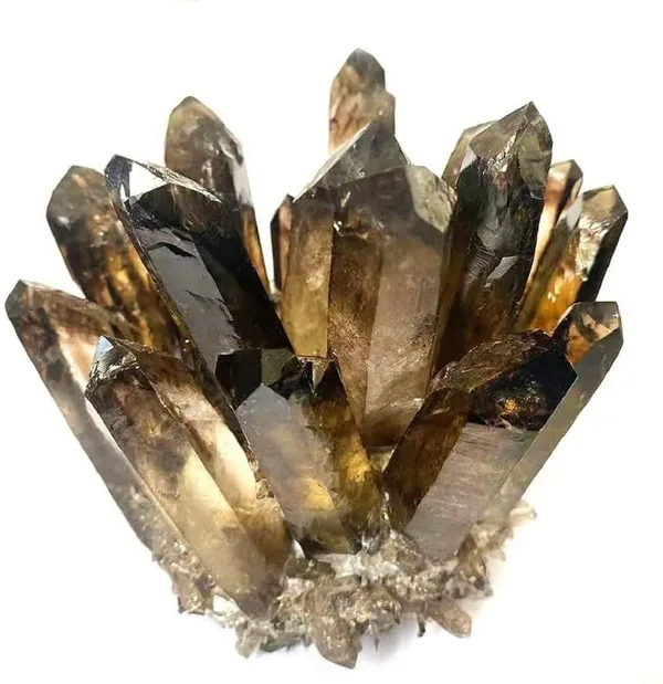 2500Ct_Smoky_Quartz_Crystal_Cluster_Crystal_Vug_Mineral_Samples_Home_Decoration_Crystal_Collection_Degaussing_Stone_Reiki_Healing_1Pc