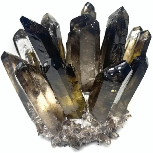 2500Ct_Smoky_Quartz_Crystal_Cluster_Crystal_Vug_Mineral_Samples_Home_Decoration_Crystal_Collection_Degaussing_Stone_Reiki_Healing_1Pc