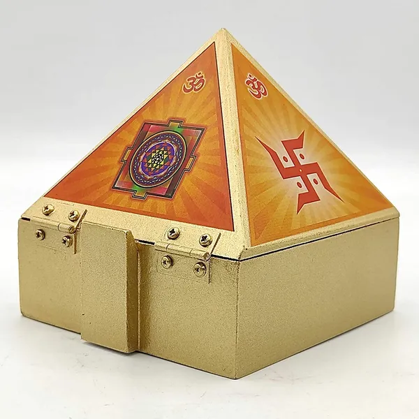 Vastu_Feng_Shui_Wooden_Pyramid_Wish_Cash_Reiki_Box_Yantra_Stickers_Home_Office_Temple_Size_4_Inches