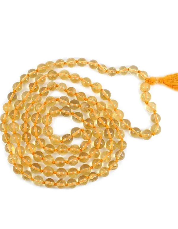 Citrine_Mala_6Mm_108_1_109_Mala_Beads_Citrine_Necklace_Solar_Plexus_Chakra_Necklace