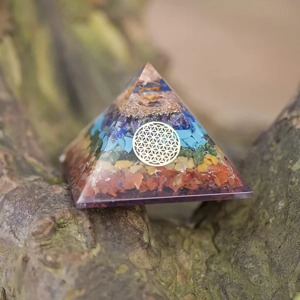 7_Chakra_Pyramid_Copper_Flower_Of_Life_Logo_For_Wealth_Prosperity_Success_7_Chakra_Pyramid