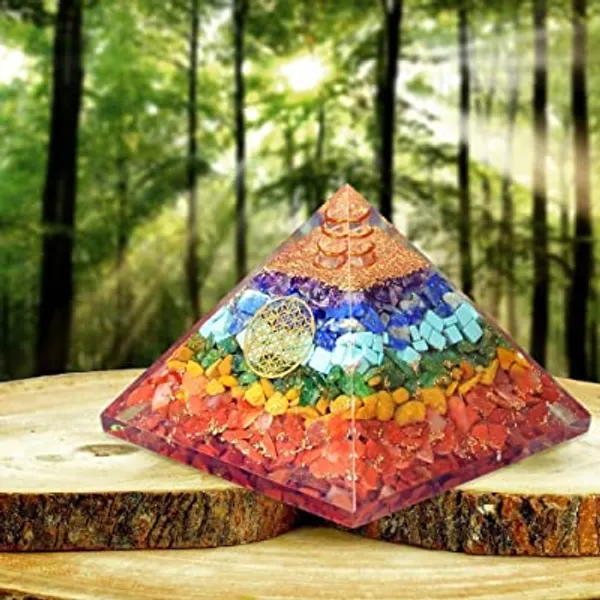 7_Chakra_Pyramid_Copper_Flower_Of_Life_Logo_For_Wealth_Prosperity_Success_7_Chakra_Pyramid