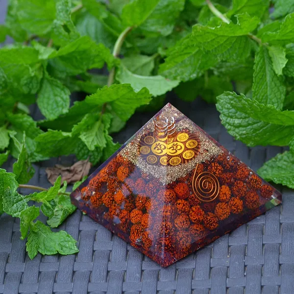 Natural_Rudraksha_Om_Orgone_Pyramid