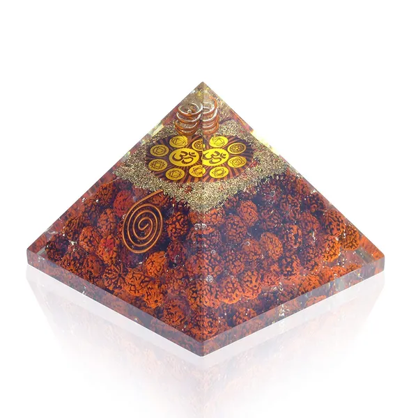 Natural_Rudraksha_Om_Orgone_Pyramid
