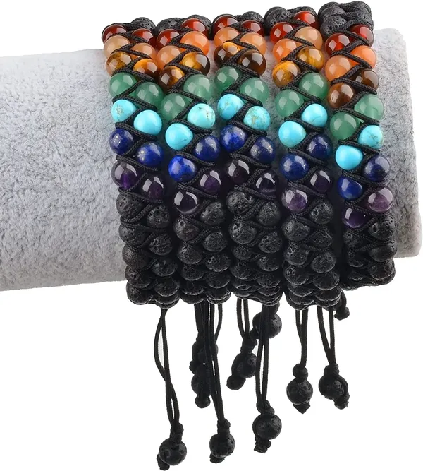 Natural_Garnet_Bracelet_Double_Layer_6Mm_Beads_Size_Unisex_Bracelet