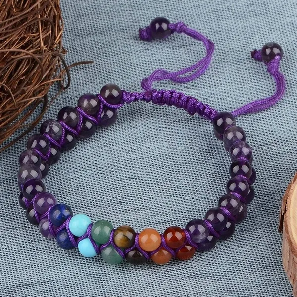 Natural_Garnet_Bracelet_Double_Layer_6Mm_Beads_Size_Unisex_Bracelet
