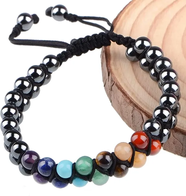 Natural_Garnet_Bracelet_Double_Layer_6Mm_Beads_Size_Unisex_Bracelet