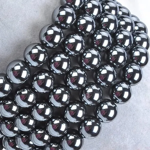 Natural_Energized_Hematite_Unisex_Adjustable_Bracelet_8Mm_Beads_Size