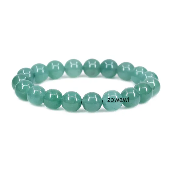 Natural_Green_Aventurine_10Mm_Beads_Size_Unisex_Bracelet