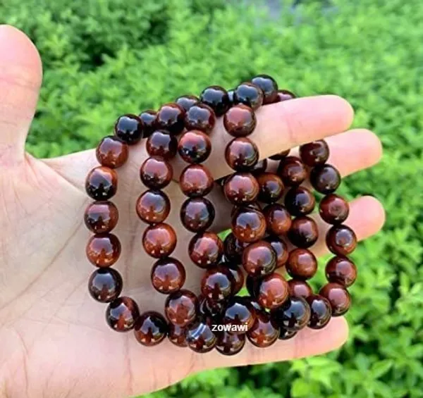 Natural_Red_Tiger_Eye_Bracelet_10Mm_Beads_Size_Unisex_Bracelet