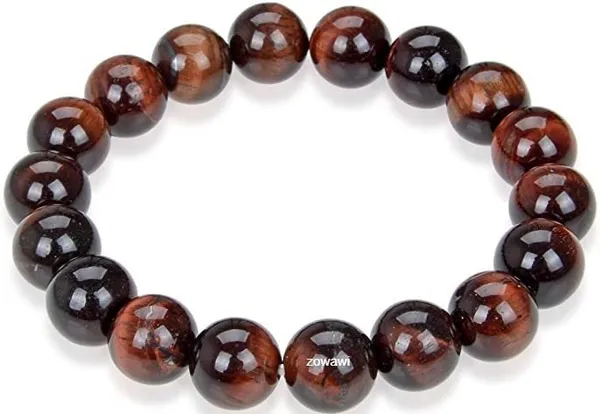 Natural_Red_Tiger_Eye_Bracelet_10Mm_Beads_Size_Unisex_Bracelet