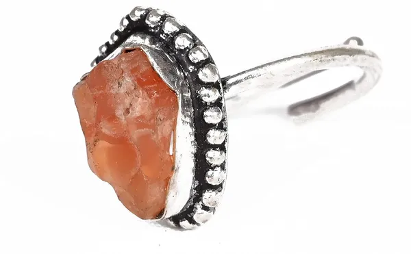 Natural_Pyrite_Rose_Quartz_Tiger_Eye_Carnelian_Malachite_Rings_In_Sterling_Silver