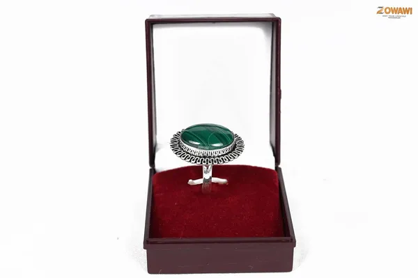 Natural_Pyrite_Rose_Quartz_Tiger_Eye_Carnelian_Malachite_Rings_In_Sterling_Silver