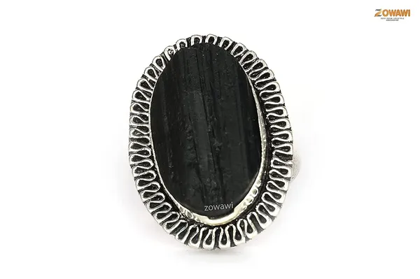 Natural_Pyrite_Rose_Quartz_Tiger_Eye_Carnelian_Malachite_Rings_In_Sterling_Silver