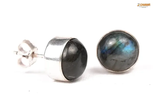 Natural_Labradorite_Stud_Earrings_In_Sterling_Silver_Unisex_Aaa_Quality_Labradorite_Stud_Earrings_Sterling_Silver