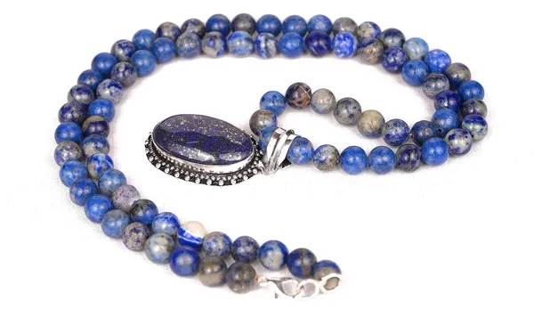 Natural_Black_Tourmaline_Golden_Pyrite_Sulemani_Rose_Quartz_Lapis_Tiger_Eye_Opalite_Pendant_Necklace_Combination