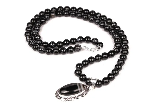 Natural_Black_Tourmaline_Golden_Pyrite_Sulemani_Rose_Quartz_Lapis_Tiger_Eye_Opalite_Pendant_Necklace_Combination