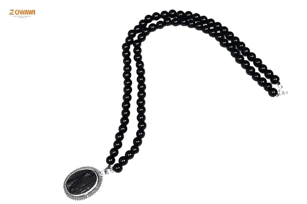 Natural_Black_Tourmaline_Golden_Pyrite_Sulemani_Rose_Quartz_Lapis_Tiger_Eye_Opalite_Pendant_Necklace_Combination
