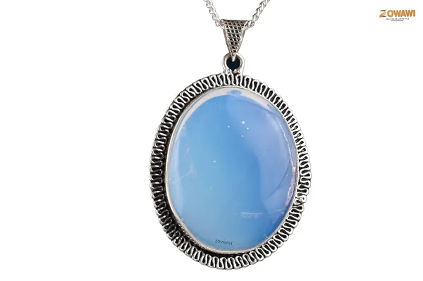 Natural_Malachite_Pendant_In_Sterling_Silver_Aaa_Quality_Unisex_Pendant