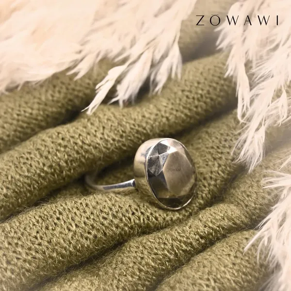 Natural_Pyrite_Gemstone_Ring_In_Silver_With_925_Hallmark