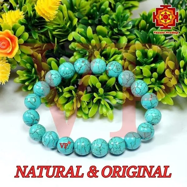 Turquoise_Bracelet_10Mm_For_Unisex_Adult_Firoza
