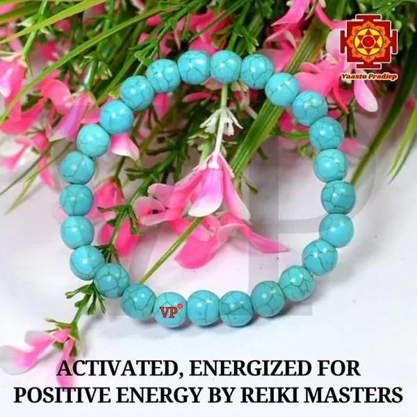 Turquoise_Bracelet_10Mm_For_Unisex_Adult_Firoza